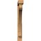 Ekena Millwork Legacy Block Smooth Bracket w/ Offset Brace, Western Red Cedar, 5 1/2"W x 46"D x 46"H BKT0604X46X46LEC05SWR - alternate 2